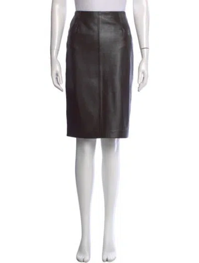 Pre-owned Siena Studio Vintage Knee-length Skirt In Burgundy