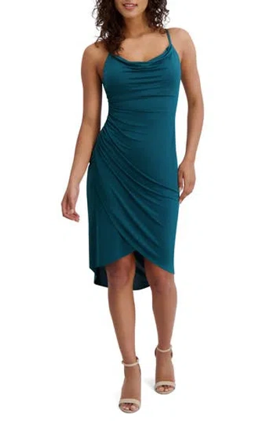 Siena Veniezia Midi Dress In Gray