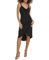 Siena Women's Chain-trim Bodycon Dress In Black
