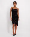 Siena Women's Cowl Neck Midi Dress In Multi