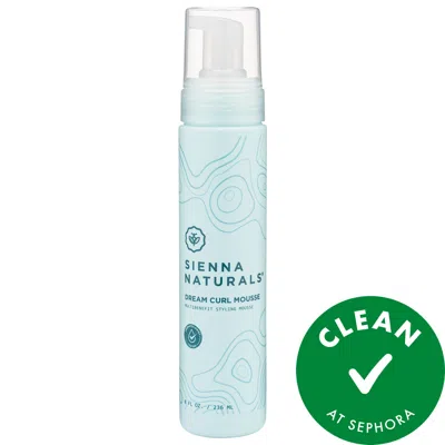 Sienna Naturals Curl-enhancing Dream Curl Hair Mousse 8 oz In White