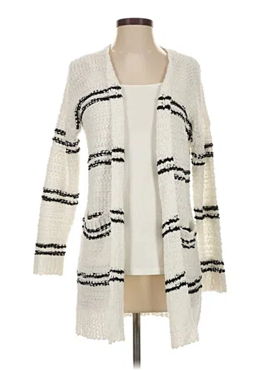 Pre-owned Sienna Sky Cardigan Sweater In Ivory