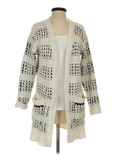 Pre-owned Sienna Sky Cardigan Sweater In Ivory