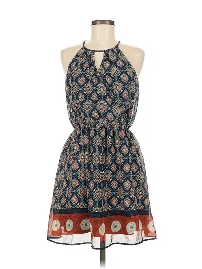 Pre-owned Sienna Sky Casual Dress In Blue