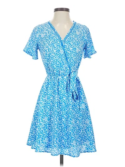 Pre-owned Sienna Sky Casual Dress In Blue