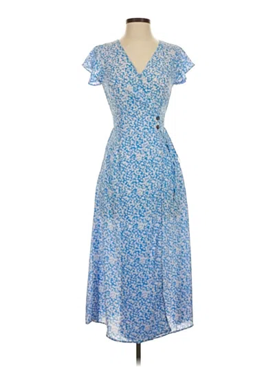 Pre-owned Sienna Sky Casual Dress In Blue