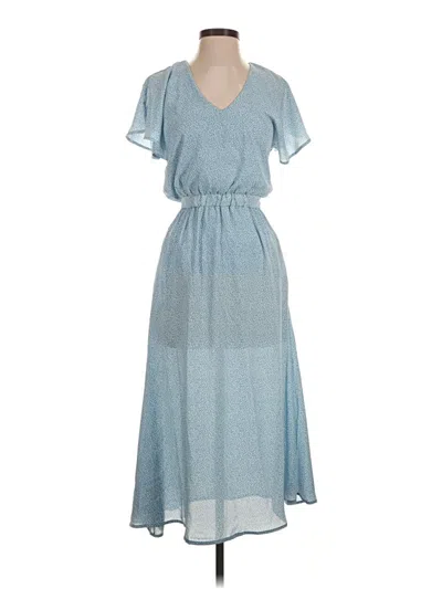 Pre-owned Sienna Sky Casual Dress In Blue
