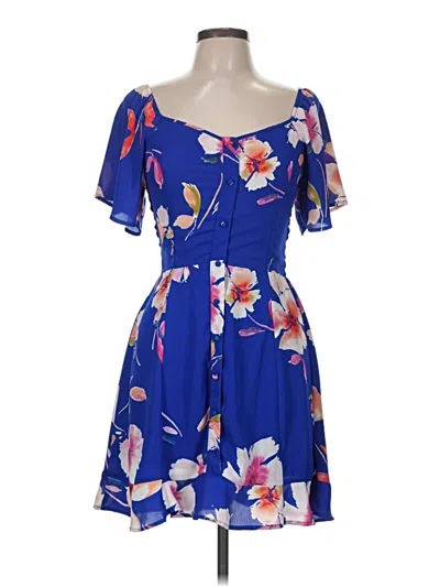 Pre-owned Sienna Sky Casual Dress In Blue