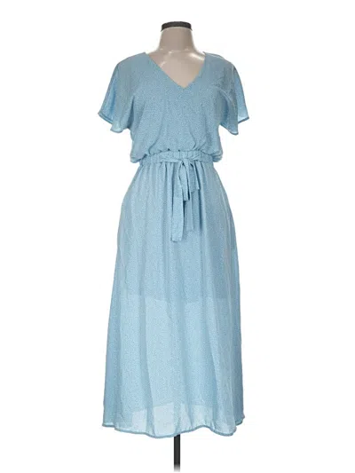 Pre-owned Sienna Sky Casual Dress In Blue