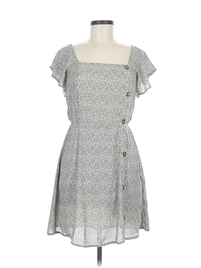 Pre-owned Sienna Sky Casual Dress In Gray