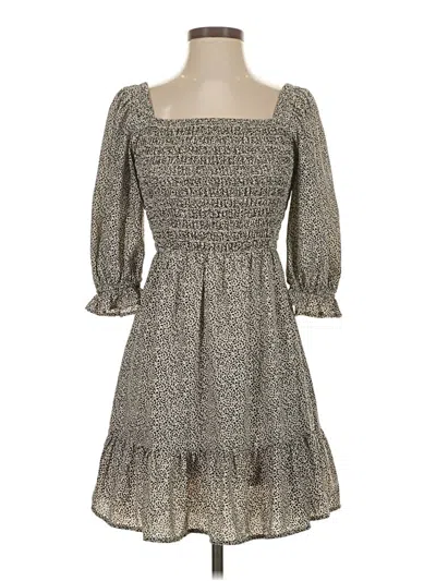 Pre-owned Sienna Sky Casual Dress In Gray