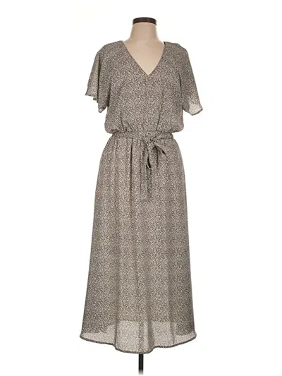 Pre-owned Sienna Sky Casual Dress In Gray