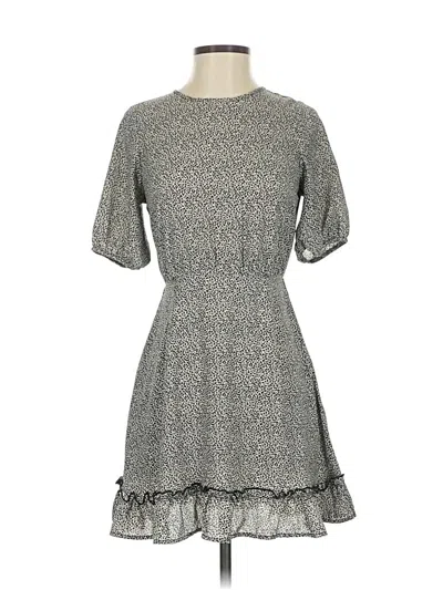 Pre-owned Sienna Sky Casual Dress In Gray