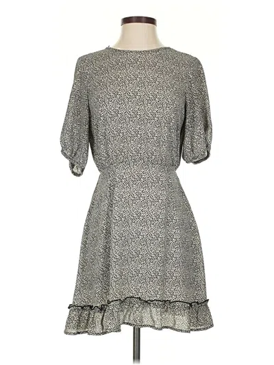 Pre-owned Sienna Sky Casual Dress In Gray
