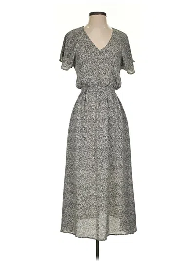 Pre-owned Sienna Sky Casual Dress In Gray