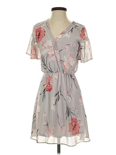 Pre-owned Sienna Sky Casual Dress In Gray