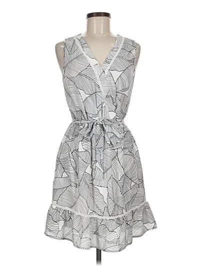 Pre-owned Sienna Sky Casual Dress In Gray