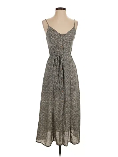 Pre-owned Sienna Sky Casual Dress In Gray