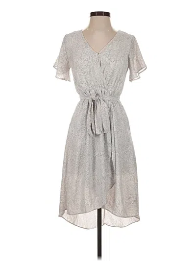 Pre-owned Sienna Sky Casual Dress In Gray