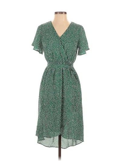 Pre-owned Sienna Sky Casual Dress In Green