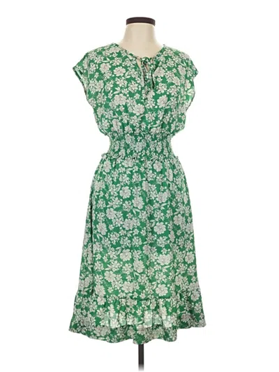 Pre-owned Sienna Sky Casual Dress In Green