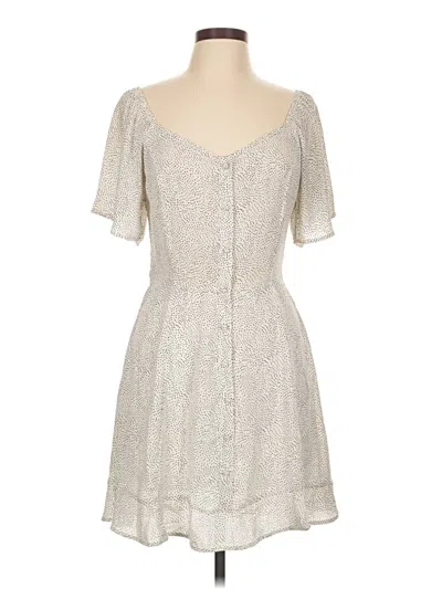 Pre-owned Sienna Sky Casual Dress In Ivory