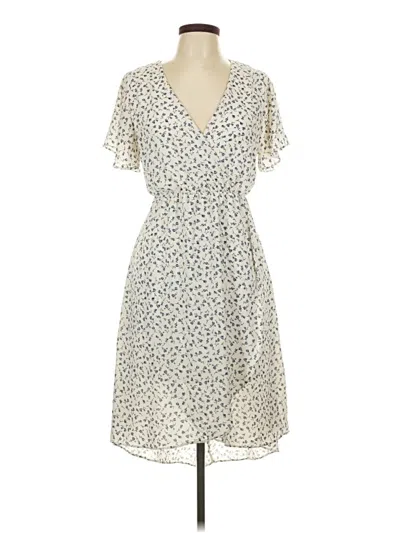Pre-owned Sienna Sky Casual Dress In Ivory
