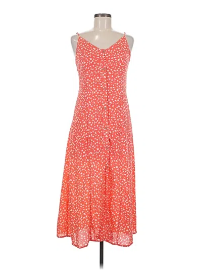 Pre-owned Sienna Sky Casual Dress In Orange