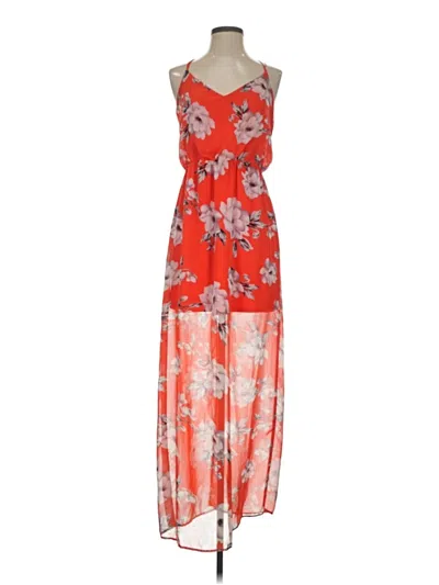 Pre-owned Sienna Sky Casual Dress In Orange