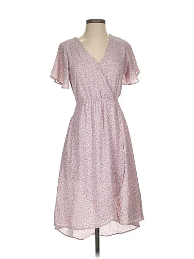 Pre-owned Sienna Sky Casual Dress In Pink