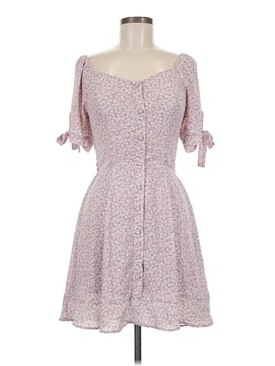 Pre-owned Sienna Sky Casual Dress In Pink