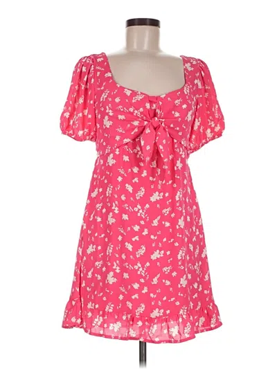 Pre-owned Sienna Sky Casual Dress In Pink