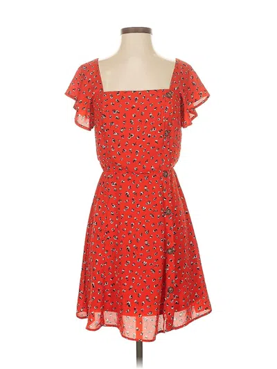 Pre-owned Sienna Sky Casual Dress In Red
