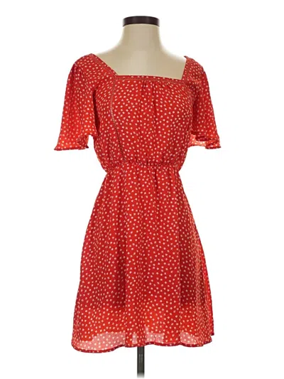 Pre-owned Sienna Sky Casual Dress In Red