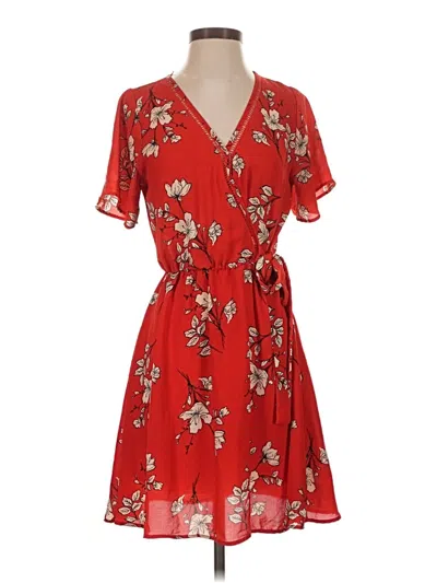 Pre-owned Sienna Sky Casual Dress In Red
