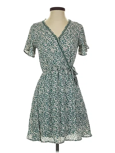 Pre-owned Sienna Sky Casual Dress In Teal