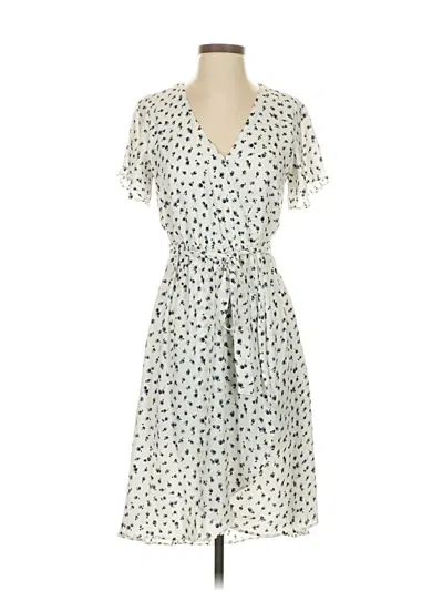 Pre-owned Sienna Sky Casual Dress In White