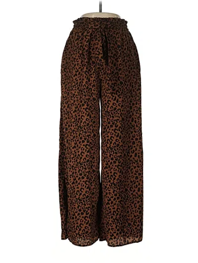 Pre-owned Sienna Sky Casual Pants In Brown