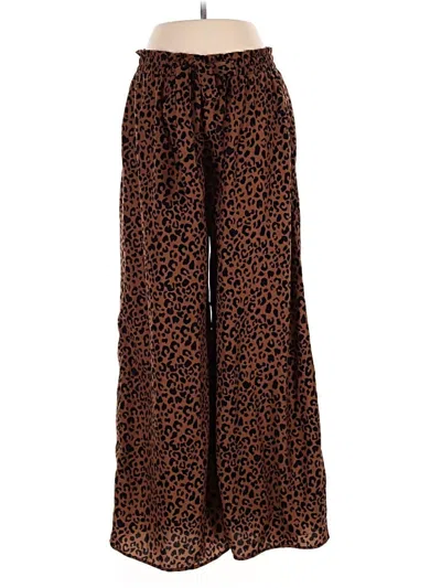 Pre-owned Sienna Sky Casual Pants In Brown