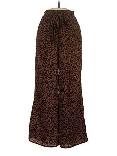 Pre-owned Sienna Sky Casual Pants In Brown