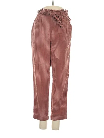 Pre-owned Sienna Sky Casual Pants In Burgundy