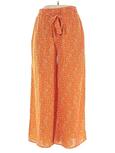 Pre-owned Sienna Sky Casual Pants In Orange