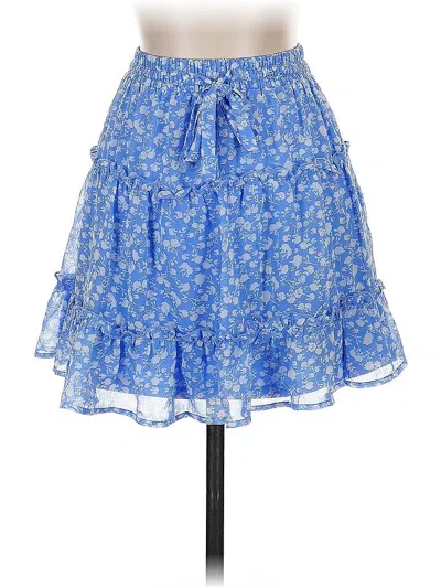 Pre-owned Sienna Sky Casual Skirt In Blue