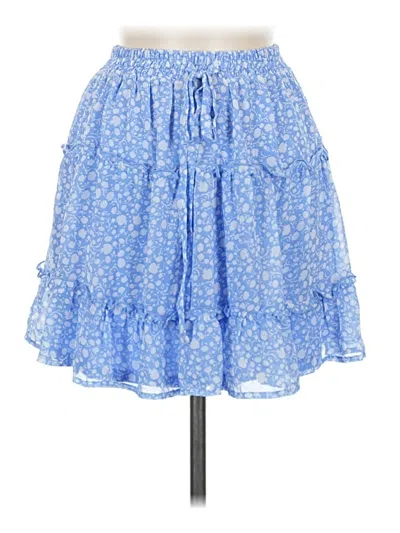Pre-owned Sienna Sky Casual Skirt In Blue