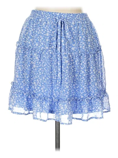 Pre-owned Sienna Sky Casual Skirt In Blue