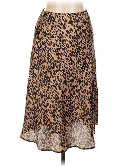 Pre-owned Sienna Sky Casual Skirt In Brown