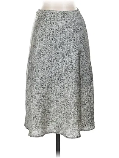 Pre-owned Sienna Sky Casual Skirt In Gray