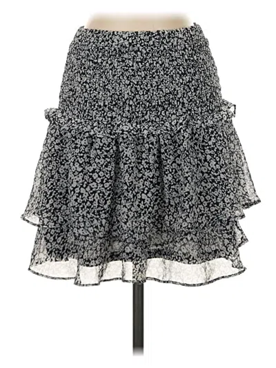 Pre-owned Sienna Sky Casual Skirt In Gray