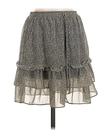 Pre-owned Sienna Sky Casual Skirt In Gray