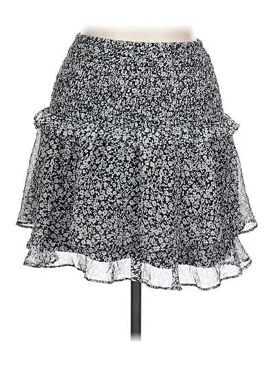 Pre-owned Sienna Sky Casual Skirt In Gray